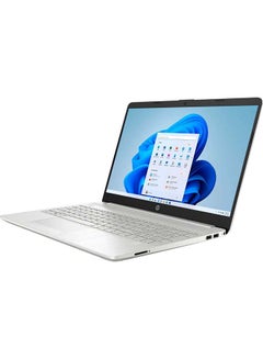 HP 15-dw3033dx (Upgraded Version) Laptop With 15.6-Inch Full HD Display, Core i3-1115G4 Processer/8GB RAM/256GB SSD/Intel UHD Graphics/Windows 10S /International Version English Silver  - Image 2