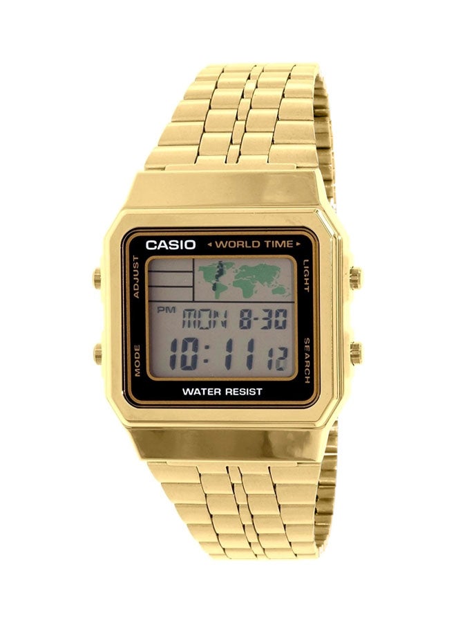CASIO Men's Vintage Water Resistant Digital Watch A500WGA-1DF - Image 1
