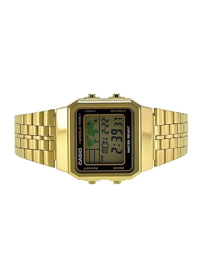 CASIO Men's Vintage Water Resistant Digital Watch A500WGA-1DF - Image 4