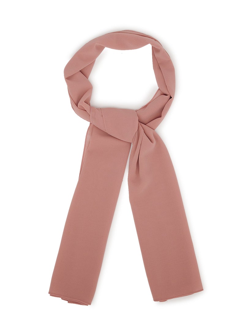 روش Plain Hijab Scarf Rose Pink  - Image 1
