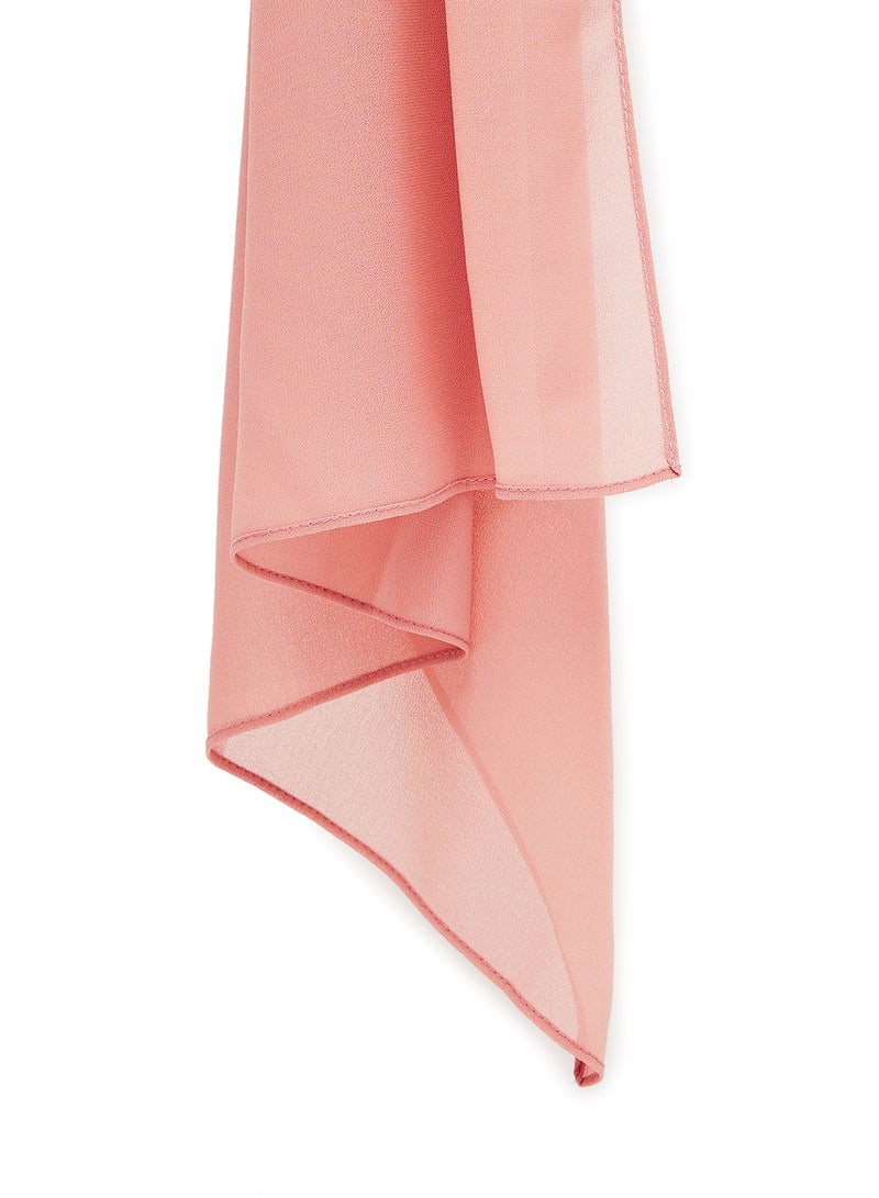 روش Plain Hijab Scarf Rose Pink  - Image 2