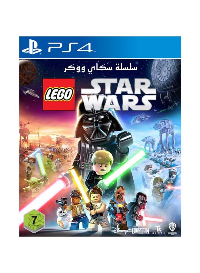 WB Games Lego Star Wars The Skywalker Saga Standard Edition (English/Arabic)- UAE Version - Adventure - PlayStation 4 (PS4) 