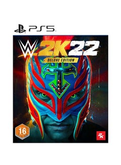 WWE 2K22 Deluxe Edition (English/Arabic)- UAE Version - Fighting - PlayStation 5 (PS5) - v1645087548/N52615899A_1