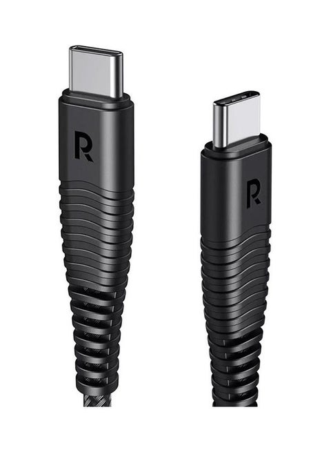 RP-CB058 Type-C to Type-C Cable 1m Black