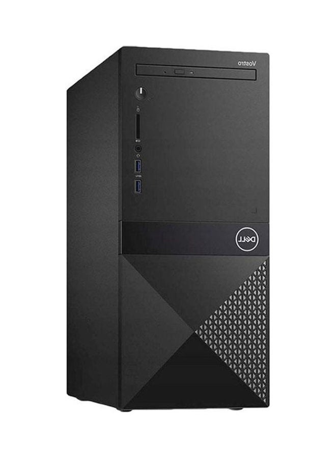 DELL - Vostro 3671 Tower PC With Core i3 Processor 4GB RAM 1TB HDD Intel UHD Graphics 630 With KB216 Multimedia USB Keyboard + Mouse And High Gain Wireless USB Adapter + 20 inch HD LED Monitor Black - Image 1
