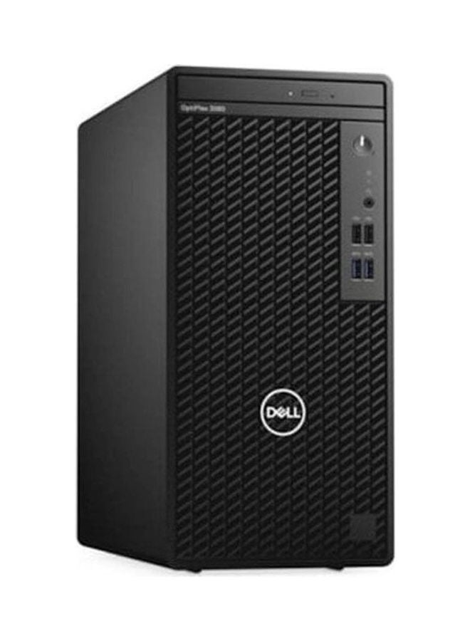 DELL Optliplex 3080 T Intel Core I5 10500 4GB Ram 1TB HDD Intel UHD Graphics 630 Dos With High Gain Wireless USB Adapter + 24 Inch Full HD Monitor Black  - Image 2