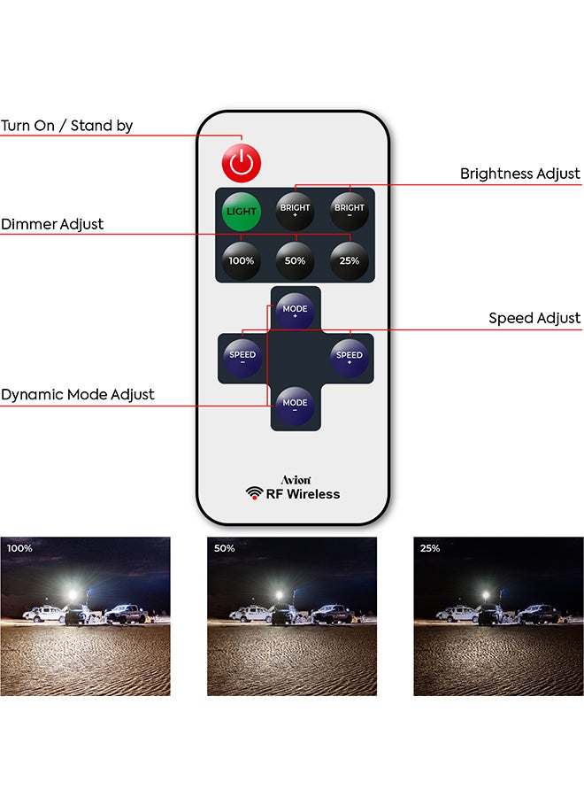 Avion Multifunction Camping Light 15x29.5x12.5cm - Image 4