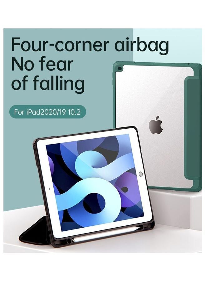 CHOETECH Protective Smart Cover Case For Apple iPad 9/8/7 10.2 Inch Green  - Image 4