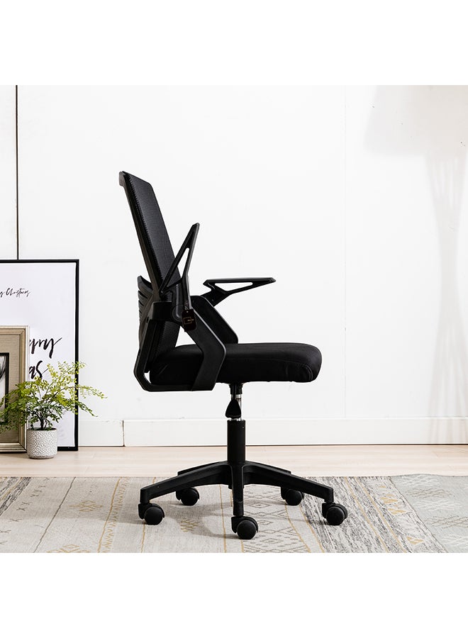 Sharpdo Home Office Lifting And Rotating Seat Chair Black 96x60x60cm - Image 3