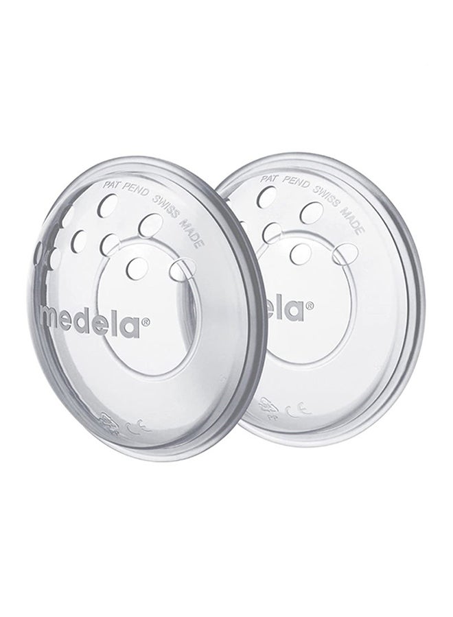 2 Pieces - Breast Shells Sore Nipple Relief, Flat Or Inverted Nipple Correction, Milk Leakage Prevention Comes With Wearable Design - v1645101052/N10987946A_1