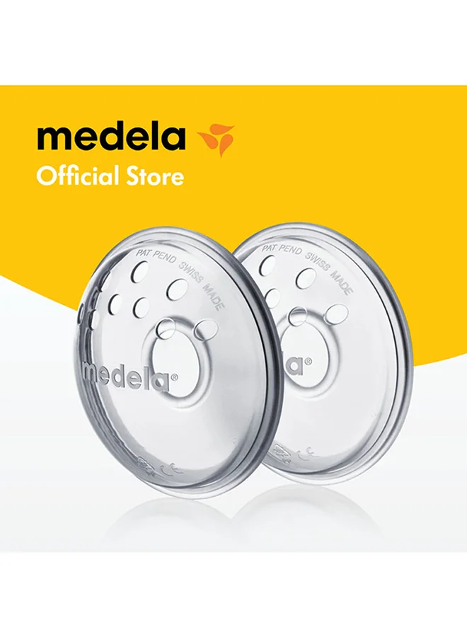 Medela Nipple Formers 2 Pieces - Soft And Flexible, Wearable Design Helps In Stimulation Of Milk Production