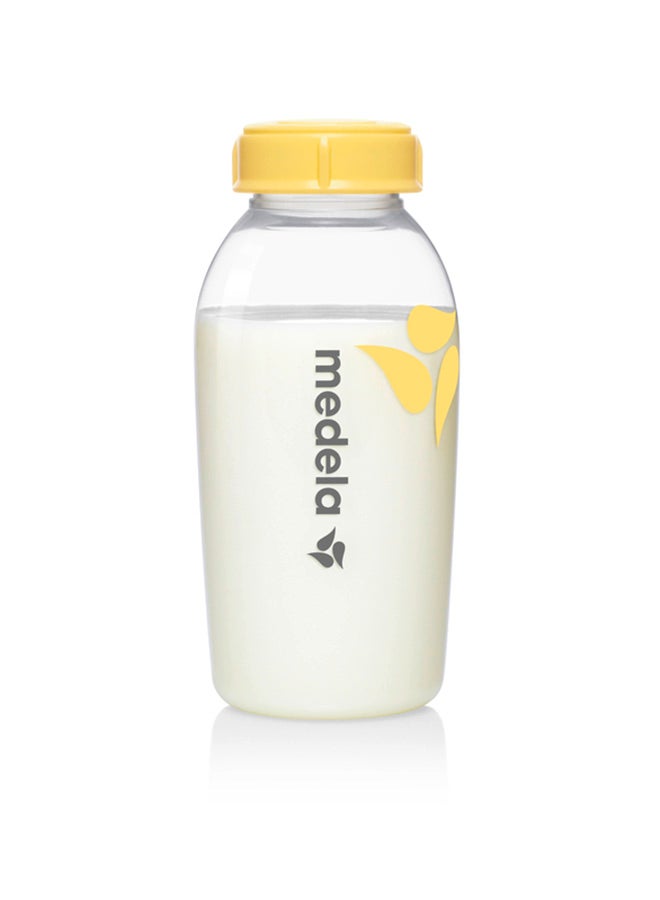 Medela - 2 Pieces Breastmilk Bottles 250 Ml - Safe And Bpa - Free, Accurate Measurement Markings And Compatible With Medela Breast Pumps - Image 1