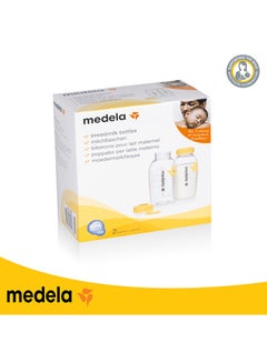 2 Pieces Breastmilk Bottles 250 Ml - Safe And Bpa - Free, Accurate Measurement Markings And Compatible With Medela Breast Pumps - v1645101059/N10987950A_4