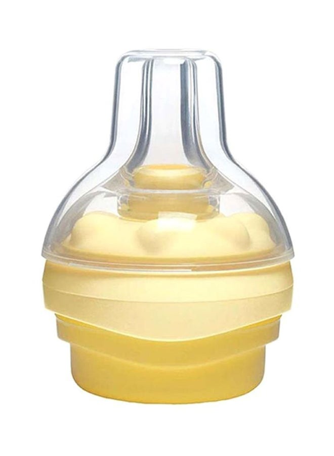Medela - Calma With Breast Milk Bottle 150 ML - Mimics Breastfeeding, One Size Fits All, Natural Feeding Rhythm, Compatible With Medela Breast Pumps, Bpa-Free And Safe - Image 1