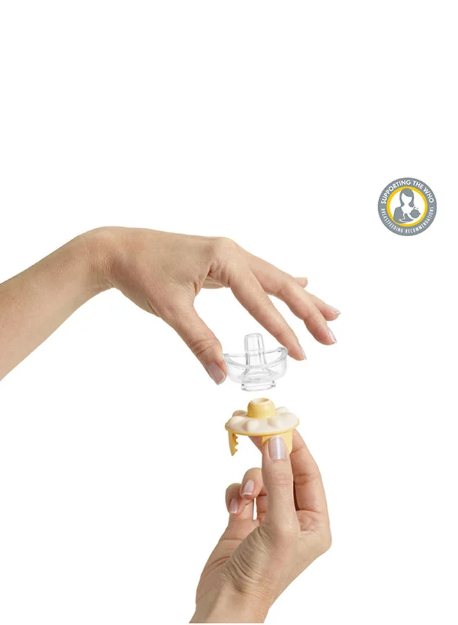 Medela Calma Solitaire Breast Milk Feeding Nipple - Natural Breastfeeding Experience, Vacuum-Controlled Flow, Anti-Colic Valve,  Compatible With Medela Bottles