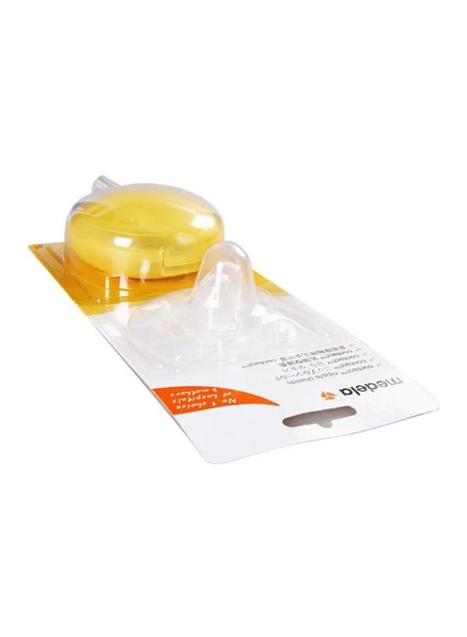 Medela Contact Nipple Shields - Bpa Free, Made From Ultra - Thin Soft Silicone, Includes 2 Shields And Case (Medium)