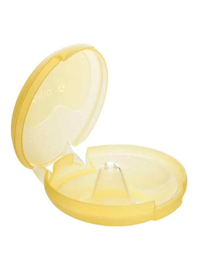 Medela Contact Nipple Shields - Bpa Free, Made From Ultra - Thin Soft Silicone, Includes 2 Shields And Case (Medium)