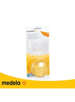 Medela 2 Pieces Contact Nipple Shields Large - Assist With Latching, Protective Barrier Made From Soft Silicone  - Image 5