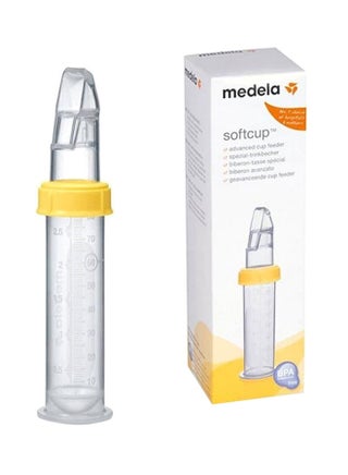 Softcup Advanced Cup Feeder - Soft And Flexible Design, Graduated Measurement Markings, Easy-To-Hold Handle, Alternative Feeding Method With Controlled Milk Flow - v1645101070/N10987963A_1