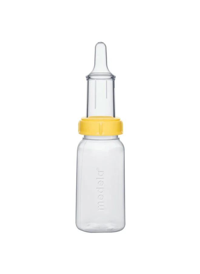 Medela Special Needs Bpa - Free Feeder Set Bottle With Oneway Valve Special Needs Teat With Compression Control