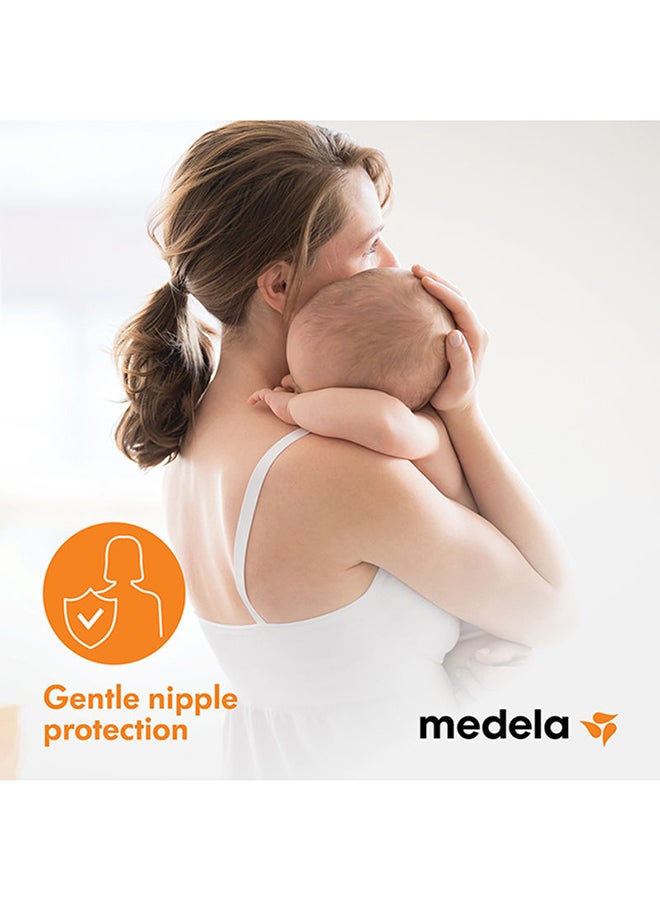 Medela - 2 Pieces Contact Nipple Shields Large - Assist With Latching, Protective Barrier Made From Soft Silicone - Image 1