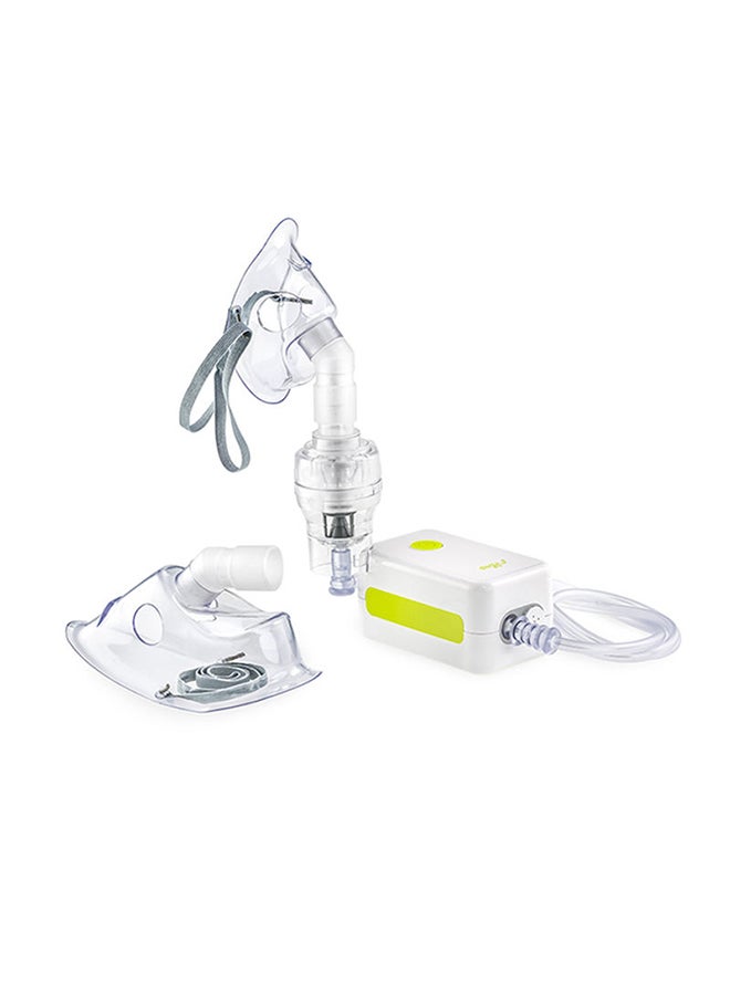 Agu baby - Compressor Nebulizer - White/Green - Image 1