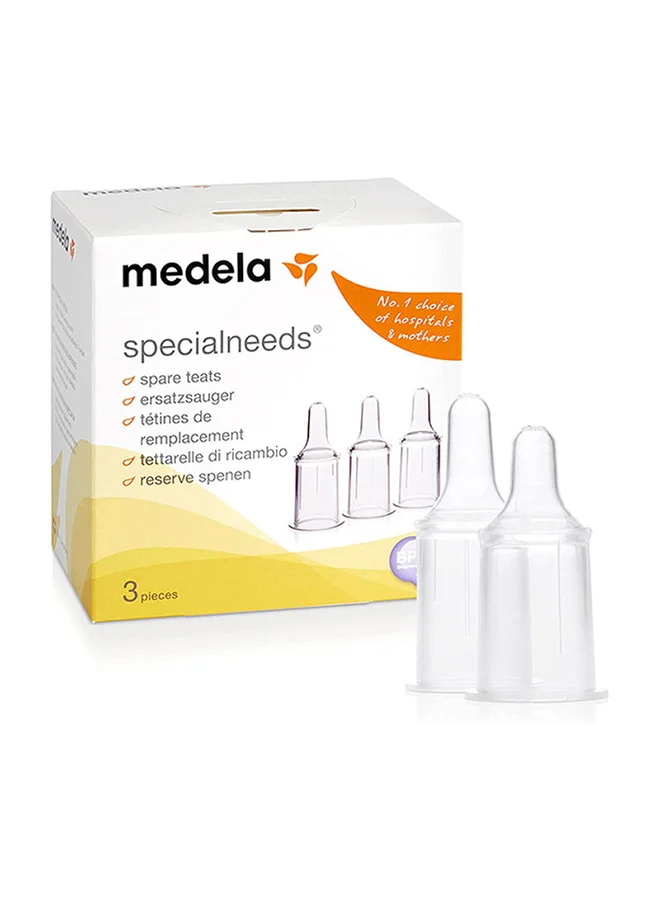Medela Special Needs Spare Teat - Soft And Flexible Teat, Valve Control, Variable Flow, Replacement Or Backup