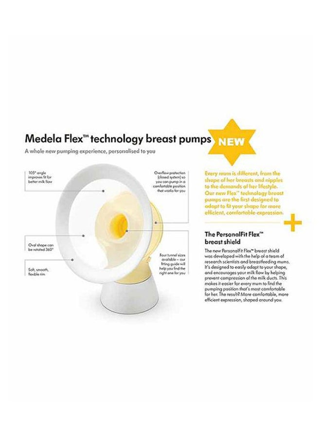 Medela - Pack Of 2 New Personal Fit Flex Breast Shield - Large - Enhanced Comfort And Fit, Improved Milk Flow, Adaptable To Your Shape - Image 1