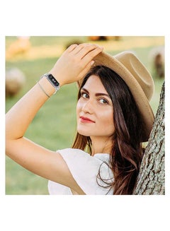 MARGOUN Replacement Silicone Strap For Xiaomi Mi Band 5/ 6 Fitness Tracker Clear  - Image 3