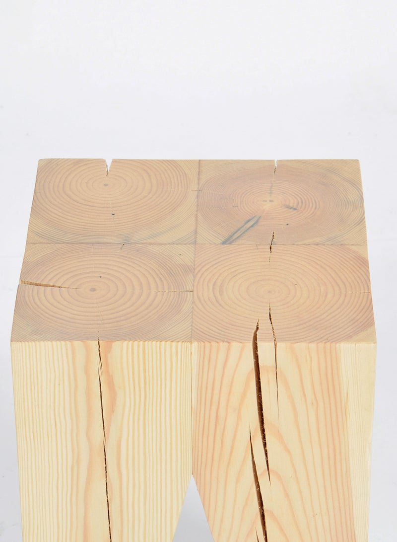 Switch - Side Table - Used Next To Sofa As Coffee Corner - Natural 27*27*47cm - Image 1