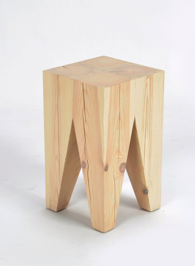 Switch - Side Table - Used Next To Sofa As Coffee Corner - Natural 27*27*47cm - Image 1