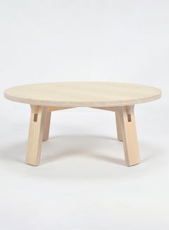 Side Table - Used Next To Sofa As Coffee Corner - Natural 80*80*32cm