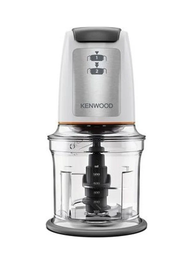 KENWOOD Chopper, 2 Speeds, Stainless Steel Quad Blade, Ice Crush Function, Mayonnaise Attachment,