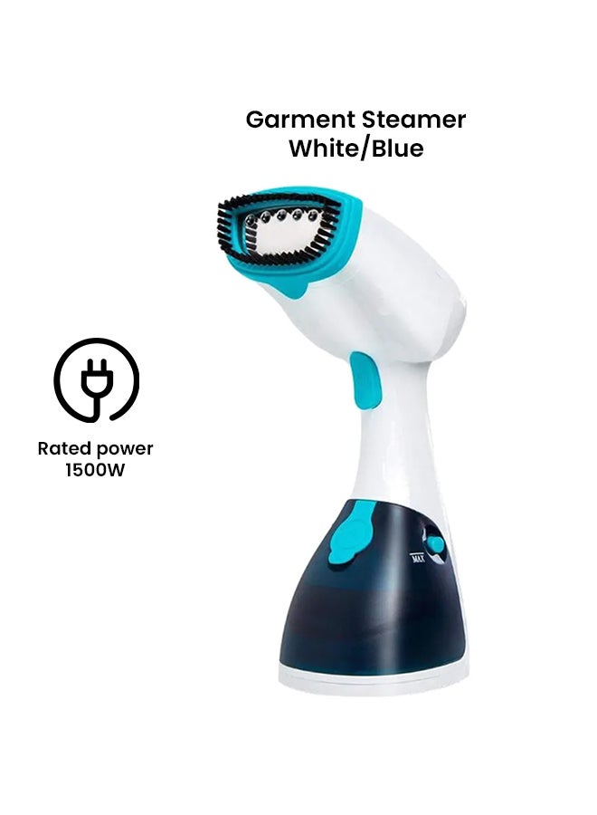 Generic Handheld Iron Steamer 1500.0 W AJ-2205 White/Blue  - Image 2
