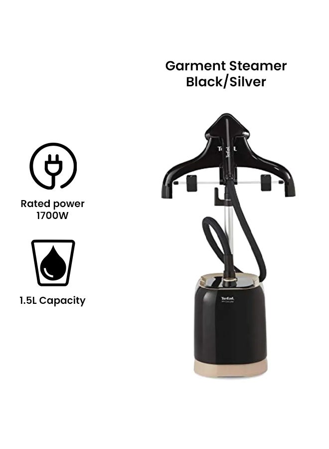 Tefal - Upright Pro Style Garment Steamer, Perfect for all fabrics, convenient, large capacity 1.5 L 1850 W IT3420M0 Black/Silver - Image 1