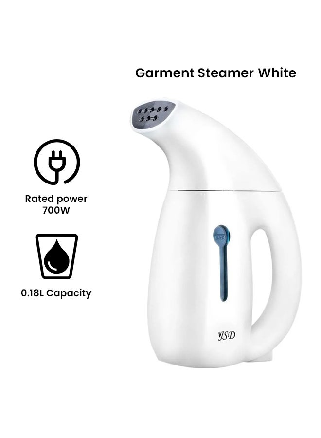 dodocool - Handheld Clothes Steamer 0.18 L 700.0 W H23113BL-UK White - Image 1