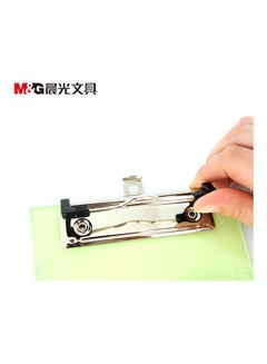 M&G Chenguang A5 Clipboard 3 Color Transparent Vertical-1Pcs White  - Image 2