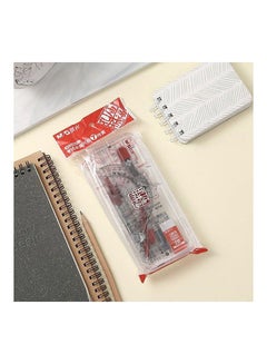 M&G Chenguang Sets Temple Of Confucius Blessing Ruler Set Compasses 7Pcs Clear  - Image 2