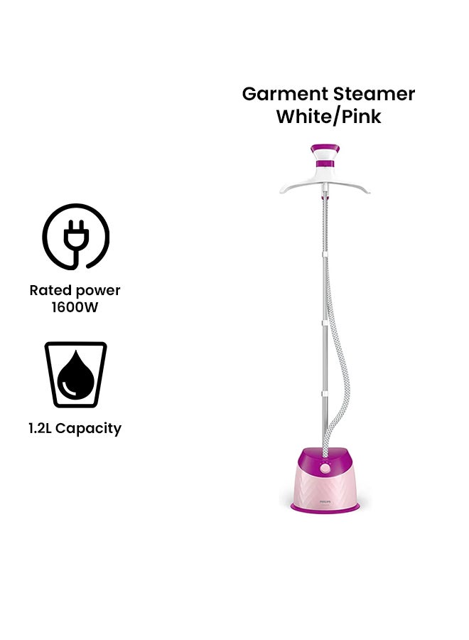 فيليبس جهاز كي بالبخار إيزي تاتش بلس للملابس 1.2 L 1600.0 W GC514/46 أبيض/ وردي - Image 2