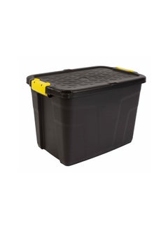 Heavy Duty Outdoor Storage Box (Made In UK) 60 litre Black 60x40x40cm Black 60x40x40cm