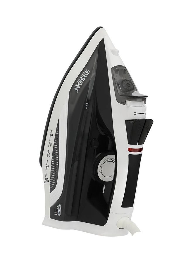أداة كي بخار 400.0 ml 2400.0 W AJ2091B أبيض/ أسود