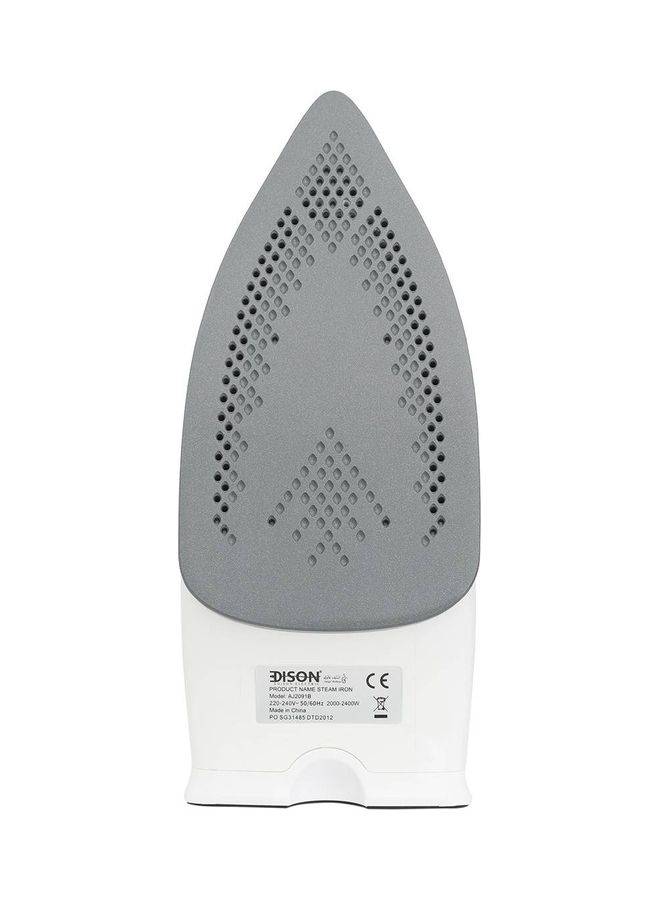 أداة كي بخار 400.0 ml 2400.0 W AJ2091B أبيض/ أسود