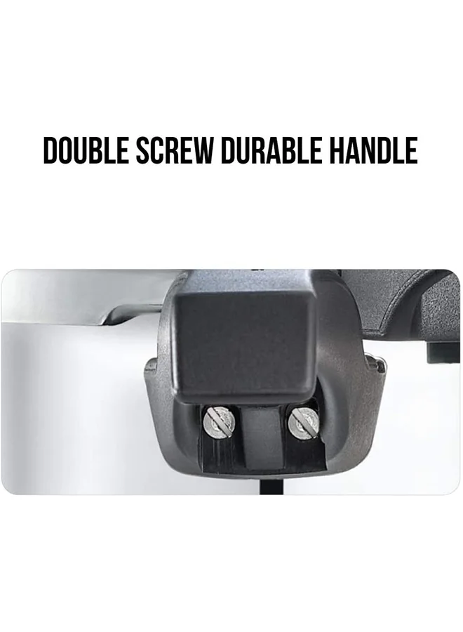 Prestige Popular Aluminium Pressure Cooker with Double Screw Duable Handles 7.5Liters