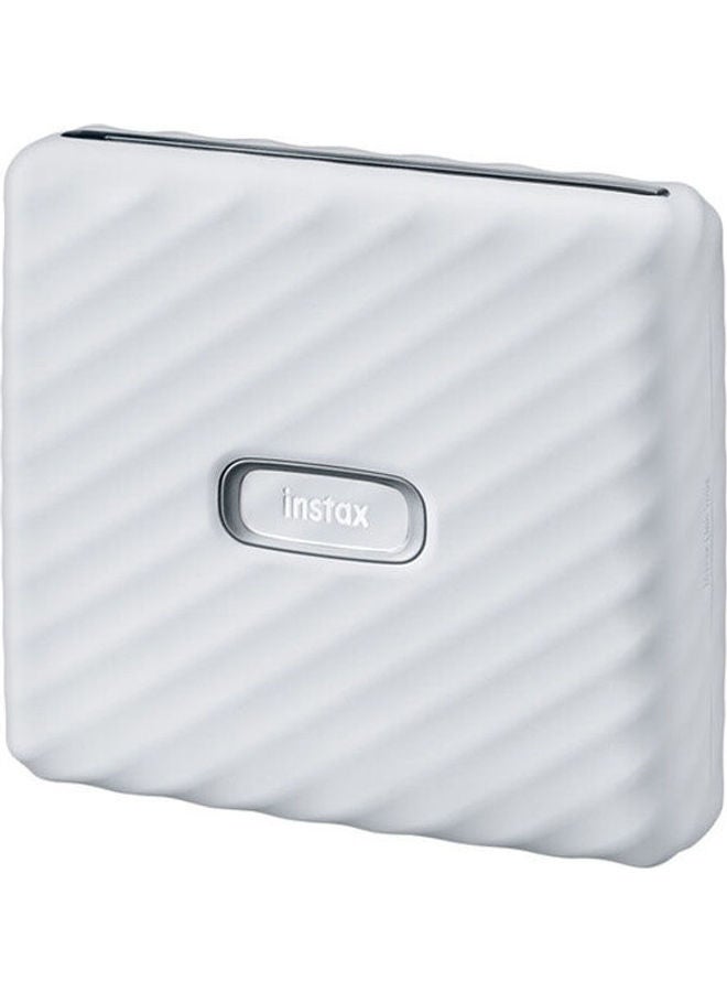 FUJIFILM - INSTAX Link Wide Smartphone Printer Ash White - Image 1