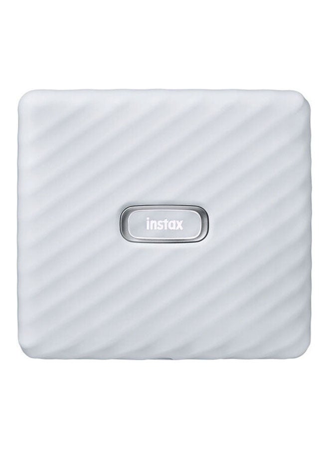 FUJIFILM - INSTAX Link Wide Smartphone Printer Ash White - Image 1