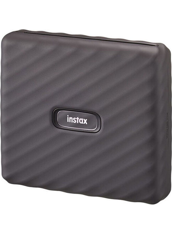 FUJIFILM - INSTAX Link Wide Smartphone Printer Mocha Gray - Image 1