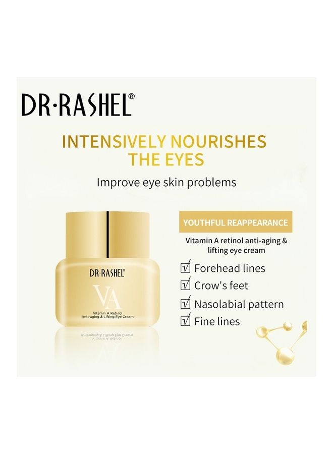DR. RASHEL New Product Vitamin A Retinol Anti Aging Lifting Eye Cream 15grams - Image 2