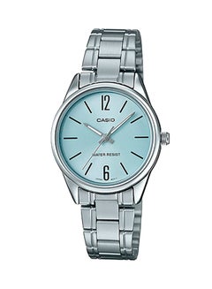 CASIO Women's Stainless Steel Analog Watch LTP-V005D-2BUDF - 28 mm - Silver  - Image 1
