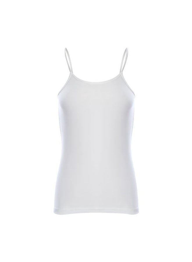 Mesery Bundle Of Two Spaghetti Sleeves Plain Tank Tops Black/White - Image 2