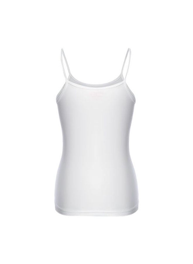 Mesery Bundle Of Two Spaghetti Sleeves Plain Tank Tops Black/White - Image 3